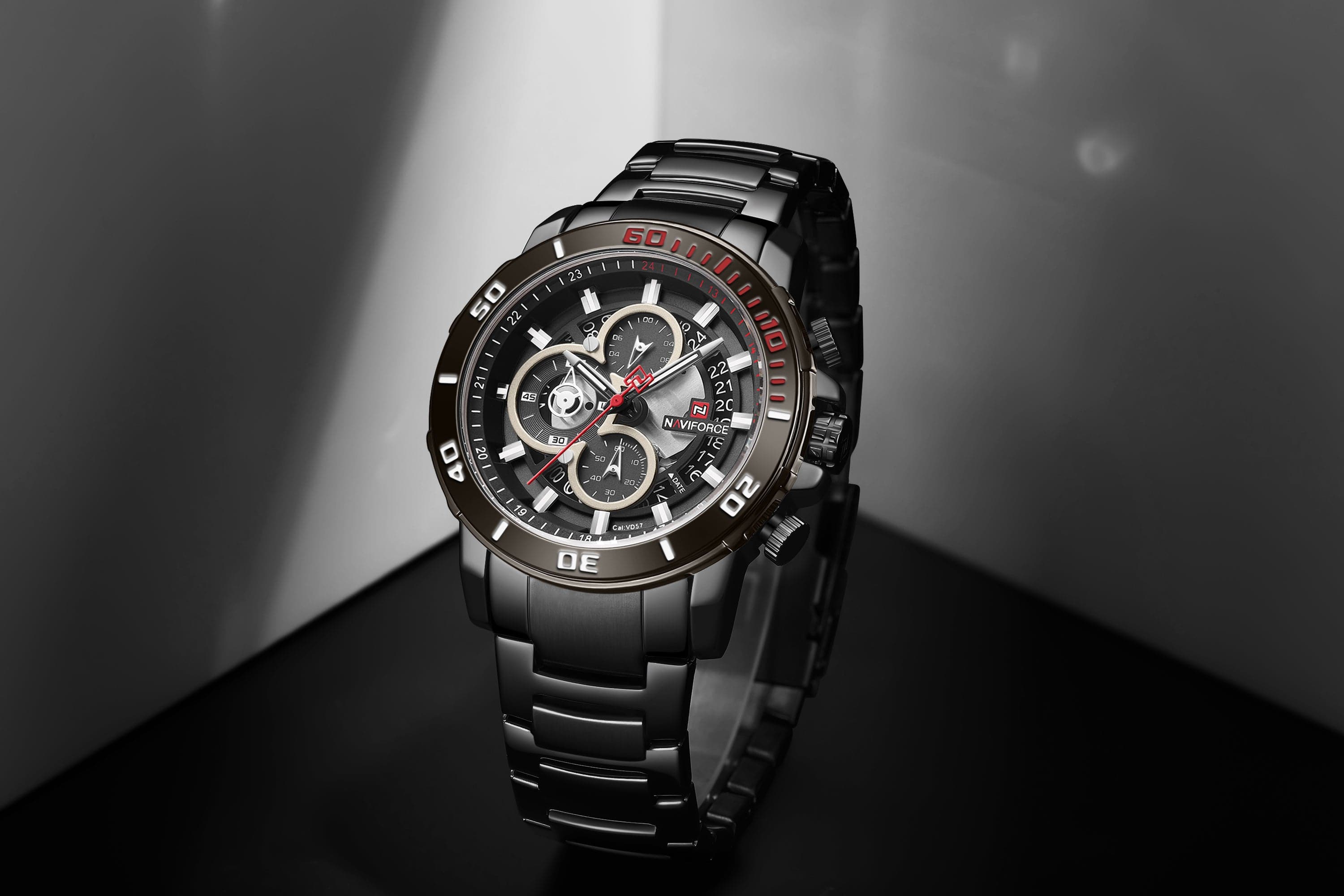 NAVIFORCE NF9174 B/B MEN'S WATCH - H2 Hub Watches