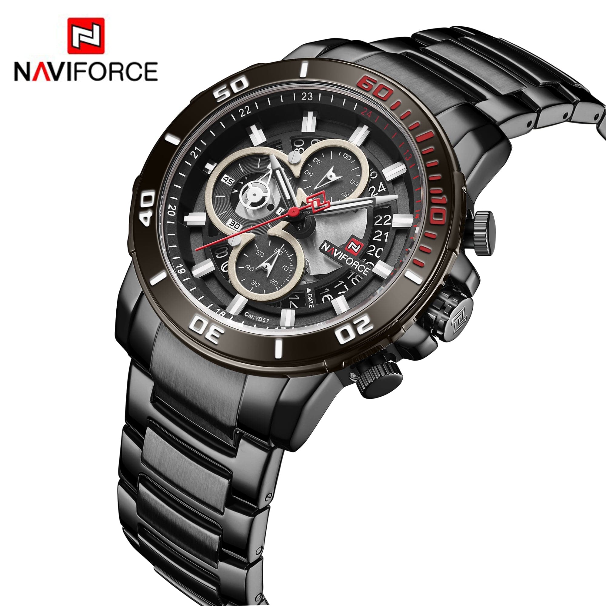 NAVIFORCE NF9174 B/B MEN'S WATCH - H2 Hub Watches