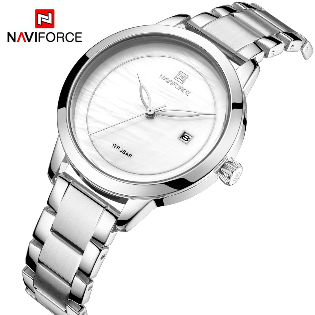 NAVIFORCE NF5008 S/W WOMEN'S WATCH - H2 Hub Watches