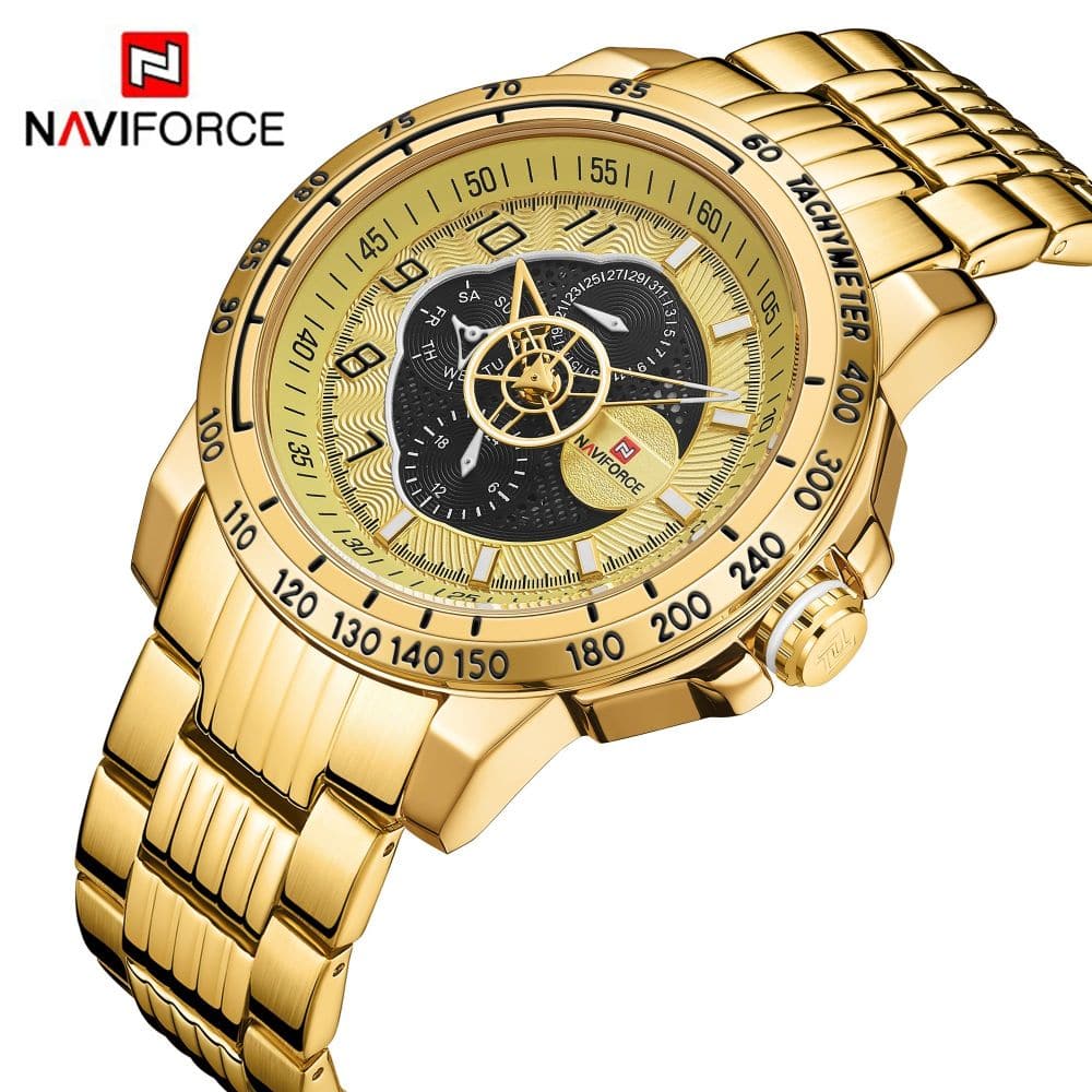 NAVIFORCE NF9180 G/G/G MEN'S WATCH - H2 Hub Watches