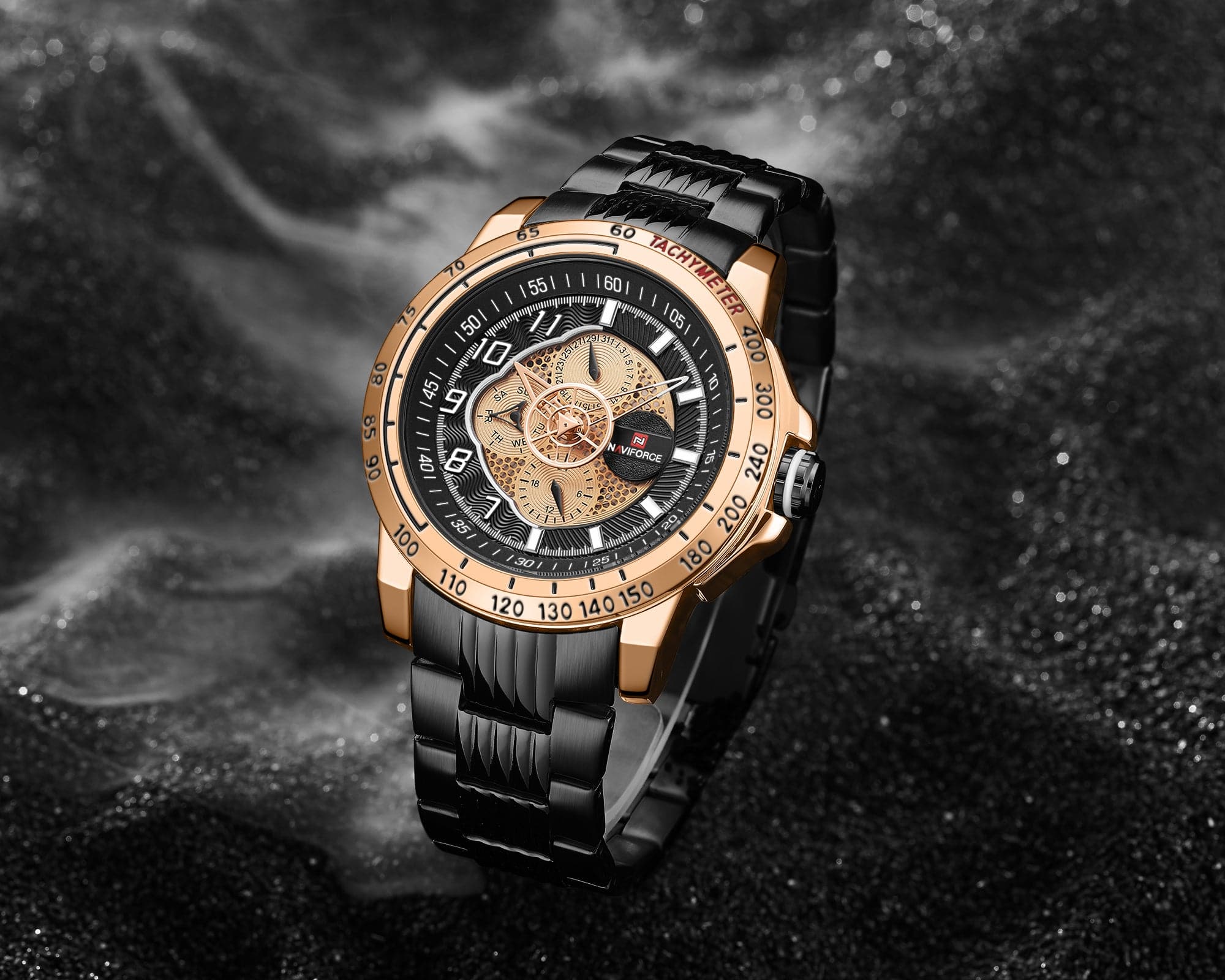 NAVIFORCE NF9180 RG/B/B MEN'S WATCH - H2 Hub Watches
