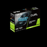 ASUS DUAL-GTX1660TI-O6G GDDR6 OVERCLOCKED (3Y)