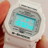 CASIO G-SHOCK DW-5600MW-7DR-P DIGITAL QUARTZ WHITE RESIN MEN WATCH