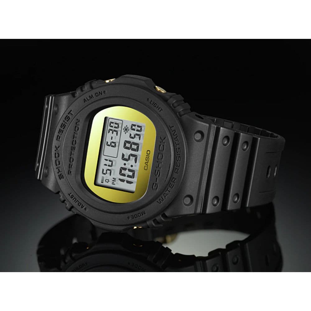 CASIO G-SHOCK DW-5700BBMB-1DR DIGITAL QUARTZ BLACK RESIN MEN'S WATCH - H2 Hub Watches