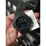 CASIO G-SHOCK DW-6900BB-1DR-P DIGITAL QUARTZ BLACK RESIN MEN'S WATCH