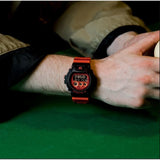 Casio G-Shock Digital Red Resin Strap Men Watch DW-6900TD-4DR