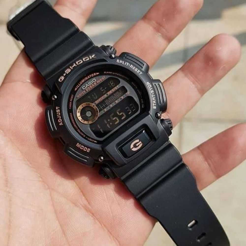CASIO G-SHOCK DW-9052GBX-1A4DR DIGITAL QUARTZ BLACK RESIN UNISEX'S WATCH - H2 Hub Watches