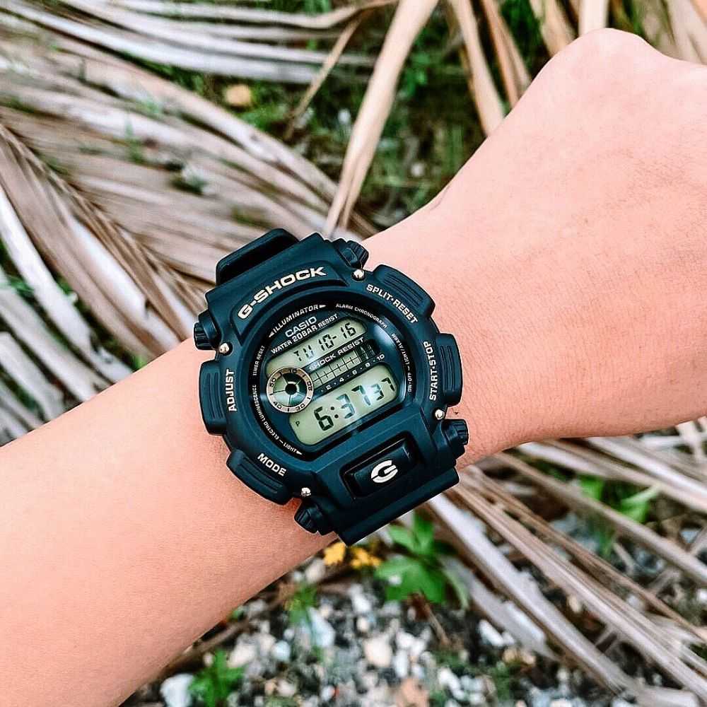 CASIO G-SHOCK DW-9052GBX-1A9DR DIGITAL QUARTZ BLACK RESIN UNISEX'S WATCH - H2 Hub Watches