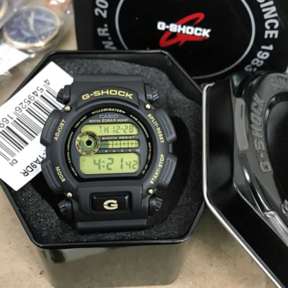 CASIO G-SHOCK DW-9052GBX-1A9DR DIGITAL QUARTZ BLACK RESIN UNISEX'S WATCH - H2 Hub Watches