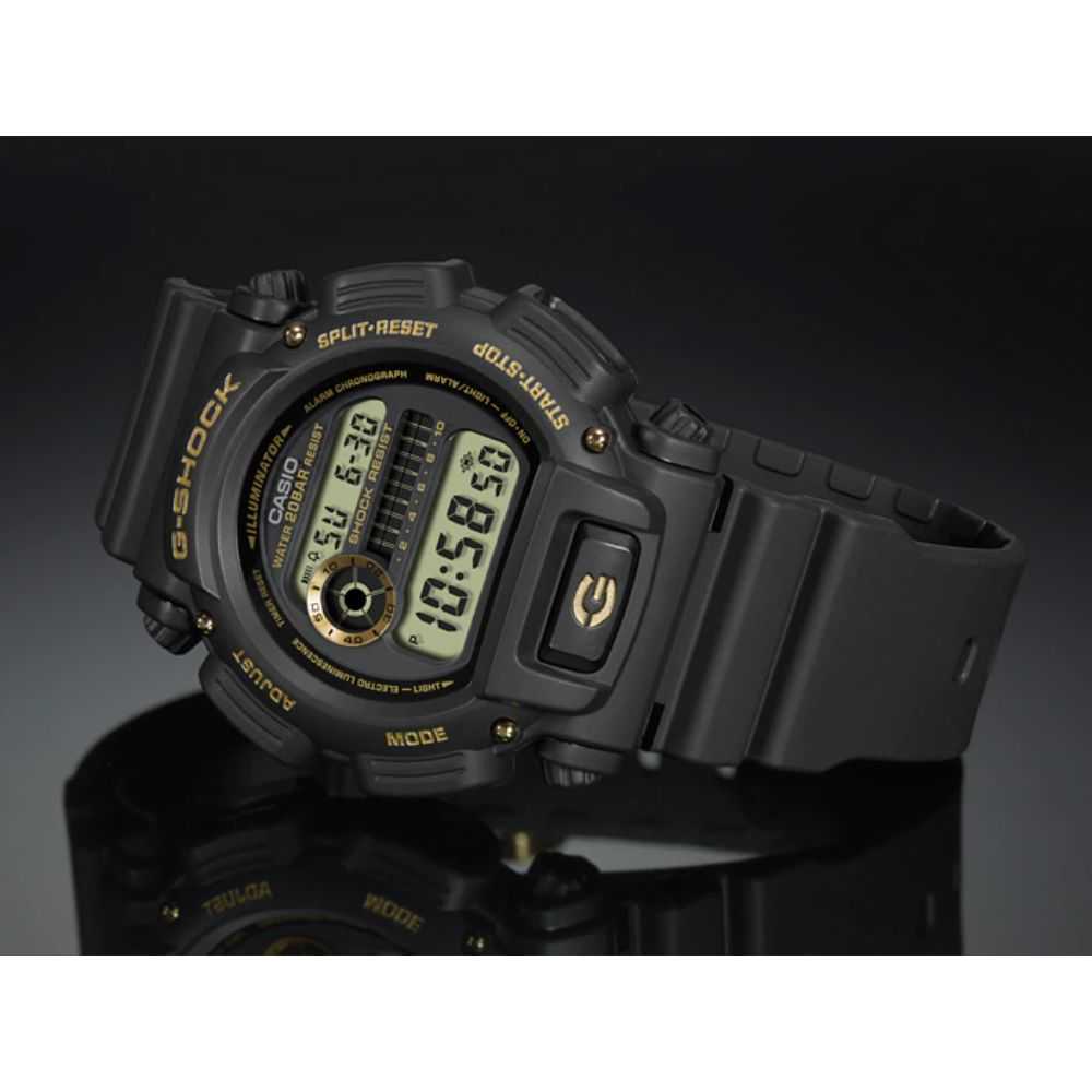 CASIO G-SHOCK DW-9052GBX-1A9DR DIGITAL QUARTZ BLACK RESIN UNISEX'S WATCH - H2 Hub Watches