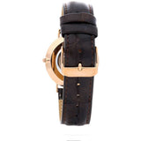 DANIEL WELLINGTON DW00100038 BROWN LEATHER STRAP WOMEN'S WATCH