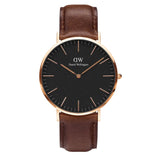 DANIEL WELLINGTON DW00100125 BROWN LEATHER MEN WATCH