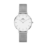 DANIEL WELLINGTON CLASSIC STERLING SILVER DW00100164 MESH STRAP WOMEN'S WATCH