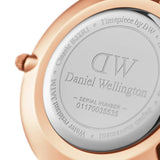 DANIEL WELLINGTON DW00100201 (32s) BLACK STAINLESS STEEL WOMEN'S WATCH