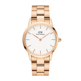 Daniel Wellington (36mm) White Dial Rose Gold Stainless Steel Women Watch DW00100209