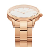 Daniel Wellington (36mm) White Dial Rose Gold Stainless Steel Women Watch DW00100209