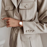 DANIEL WELLINGTON DW00100211 (32s) WHITE DIAL WOMEN'S WATCH