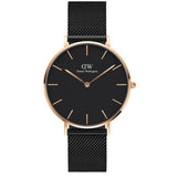 DANIEL WELLINGTON DW00100307 (36s) BLACK STAINLESS STEEL WOMEN'S WATCH