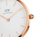 Daniel Wellington Petite Dover White Dial And Nato Strap Women Watch DW00100313