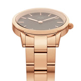 Daniel Wellington 40mm Black Dial Gold Stainless Steel Women Watch DW00100344