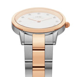 DANIEL WELLINGTON DW00100359 (28s) TWO-TONE STAINLESS STEEL WOMEN'S WATCH