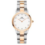 DANIEL WELLINGTON DW00100359 (28s) TWO-TONE STAINLESS STEEL WOMEN'S WATCH