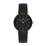 DANIEL WELLINGTON DW00100426 (32s) BLACK STRAP WOMEN'S WATCH