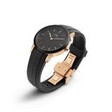 DANIEL WELLINGTON DW00100426 (32s) BLACK STRAP WOMEN'S WATCH