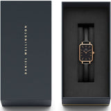 Daniel Wellington Black Dial And Leather Strap Women Watch DW00100435