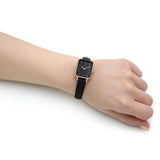 Daniel Wellington Black Dial And Leather Strap Women Watch DW00100435