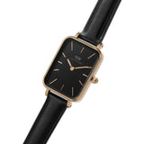 Daniel Wellington Black Dial And Leather Strap Women Watch DW00100435