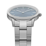 DANIEL WELLINGTON DW00100448 (40s) BLUE DIAL STAINLESS STEEL MEN'S WATCH