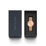 DANIEL WELLINGTON DW00100472 (36s) ROSE GOLD STAINLESS STEEL WOMEN'S WATCH