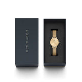 DANIEL WELLINGTON DW00100473 (28s) GOLD STAINLESS STEEL WOMEN'S WATCH