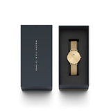DANIEL WELLINGTON DW00100474 (32s) GOLD STAINLESS STEEL WOMEN'S WATCH