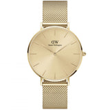 Daniel Wellington Gold Dial And Stainless Steel Strap Women Watch DW00100475