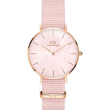 Daniel Wellington Pink Nylon Strap Women Watch DW00100515