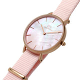 Daniel Wellington Pink Nylon Strap Women Watch DW00100515