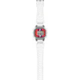 CASIO G-SHOCK DWE-5600KS-7DR TRANSPARENT RESIN STRAP MEN WATCH
