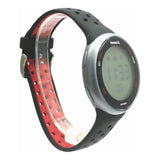 REEBOK RD-ELE-G9-PSIB-WR DIGITAL GREY DIAL BLACK SILICON MEN'S WATCH