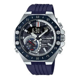CASIO EDIFICE ECB-10AT-1ADR BLUE SILICONE STRAP MEN'S WATCH
