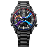 CASIO EDIFICE ECB-S100HG-1ADF BLACK STAINLESS STEEL MEN WATCH
