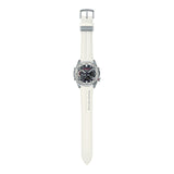 Casio Edifice ECB-S100HR-1ADR White Leather Men's Watch