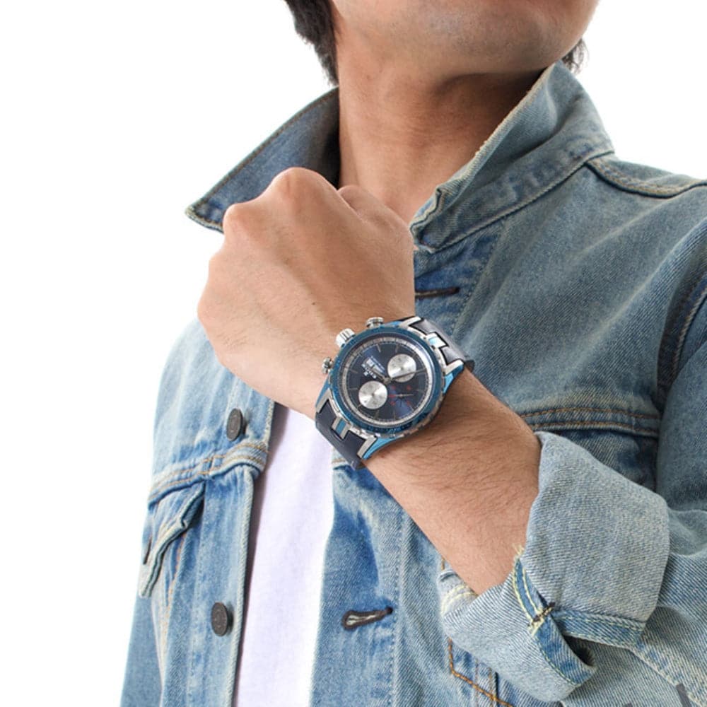 EDOX LES BEMONTS CHRONOGRAPH AUTOMATIC ED01120-3-BUIN MEN'S WATCH  N'S WATCH - H2 Hub Watches