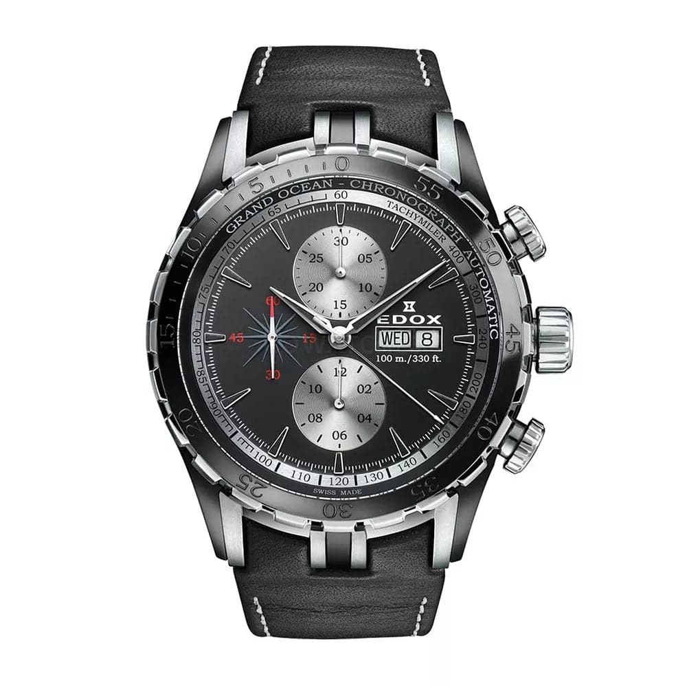EDOX GRAND OCEAN CHRONOGRAPH AUTOMATIC ED01121-357N-NIN MEN'S WATCH - H2 Hub Watches