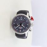 EDOX ED10302-3-GR3 BLAC LEATHER MEN'S WATCH - H2 Hub Watches