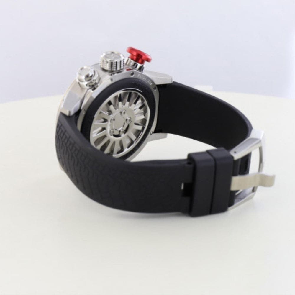 EDOX ED10302-3-GR3 BLAC LEATHER MEN'S WATCH - H2 Hub Watches