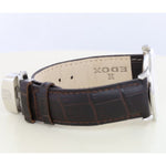 EDOX ED72014-3-AIN BROWN LEATHER MEN'S WATCH - H2 Hub Watches