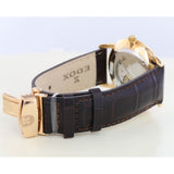 EDOX ED72014-37R-AIR BLACK LEATHER MEN'S WATCH - H2 Hub Watches