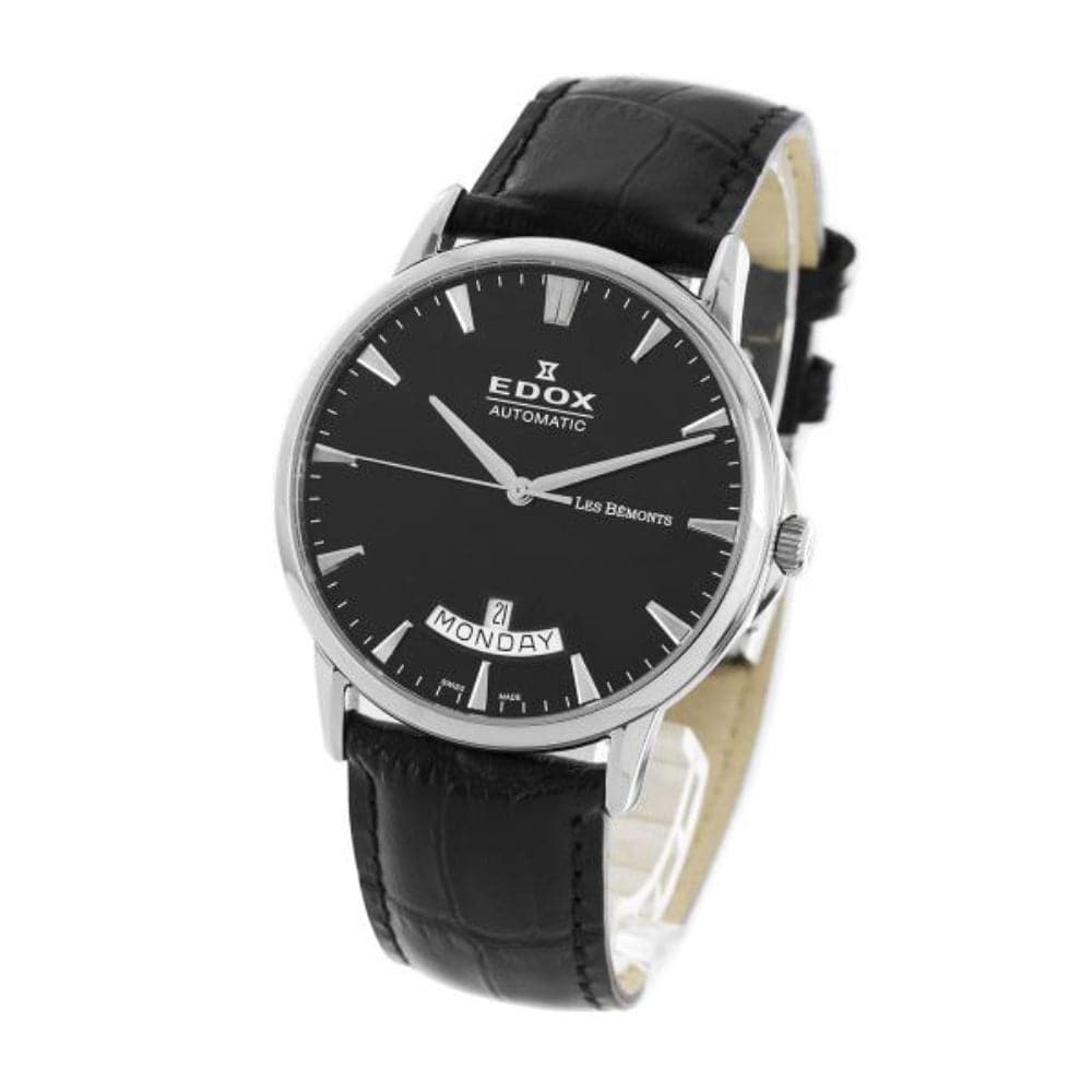EDOX LES BEMONTS ED83015-3-NIN  MEN'S WATCH - H2 Hub Watches